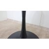 Kulatý černo-bílý jídelní stůl Marckeric Oda, ? 110 cm_2