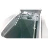Koš na recyklovaný odpad ve stříbrné barvě Tomasucci Recycle, 60 l_2