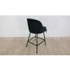 Černá barová židle BePureHome Vogue Velvet, výška 89 cm_2