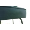 Černá barová židle BePureHome Vogue Velvet, výška 89 cm_3