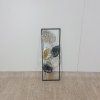 Kovová závěsná dekorace se vzorem listů Mauro Ferretti Ory -B-, 31 x 90 cm