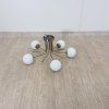 Stropní svítidlo v bílo-zlaté barvě Opviq lights Daisy