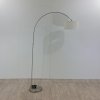 Šedá volně stojící lampa se světle krémovým stínidlem Citylights Bolivia