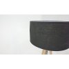 Stojací lampa s černým stínítkem a tyrkysovým kabelem Ragaba Wanda_2