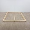 Postel z borovicového dřeva v přírodní barvě Karup Design Dock Natural, 160 x 200 cm