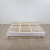 Šedá dvoulůžková postel Bobochic Paris Elyna Light, 180 x 200 cm