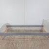 Bílá dětská postel Flexa Dots, 90 x 200 cm