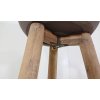 Hnědý květináč Kave Home Stahl, výška 86 cm_4