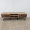 TV stolek Symbio Dark, délka 180 cm