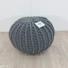 Tmavě šedý polštář na sezení 50x35 cm CONRAD II
