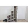 Set bílé patinové skříně a nástěnného věšáku Homitis Up_332