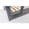 Šedá dřevěná dětská patrová postel Vipack 90 x 200 cm_4