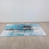 Modrý koberec 140 x 200 cm TRABZON
