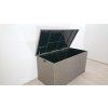 Zahradní box 155x75 cm ratanový béžový MODENA_2