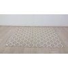Béžový oboustranný koberec s geometrickým vzorem 140x200 cm AKSU_2