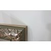 Nástěnné zrcadlo v barvě starožitného zlata 51x141 cm BELLAC_4
