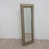 Nástěnné zrcadlo v barvě starožitného zlata 51x141 cm BELLAC