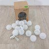 Bílý světelný řetěz s LED žárovkami Bonami Essentials, 15 světýlek