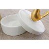 Bílá porcelánová dóza na šperky Balvi Birdie_3