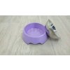 Nerez miska pro psy Paw fialová 350 ml_2