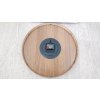 Hnědé nástěnné hodiny z lipového dřeva Karlsson Pure Medium, o 40 cm_4