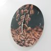Nástěnné hodiny Styler Glassclock Coffee Seeds, o 30 cm