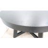 Černý rozkládací stůl z dubového dřeva Windsor & Co Sofas Bodil, o 130 cm_4