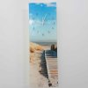 Nástěnné hodiny Styler Glassclock Sunny, 20 x 60 cm